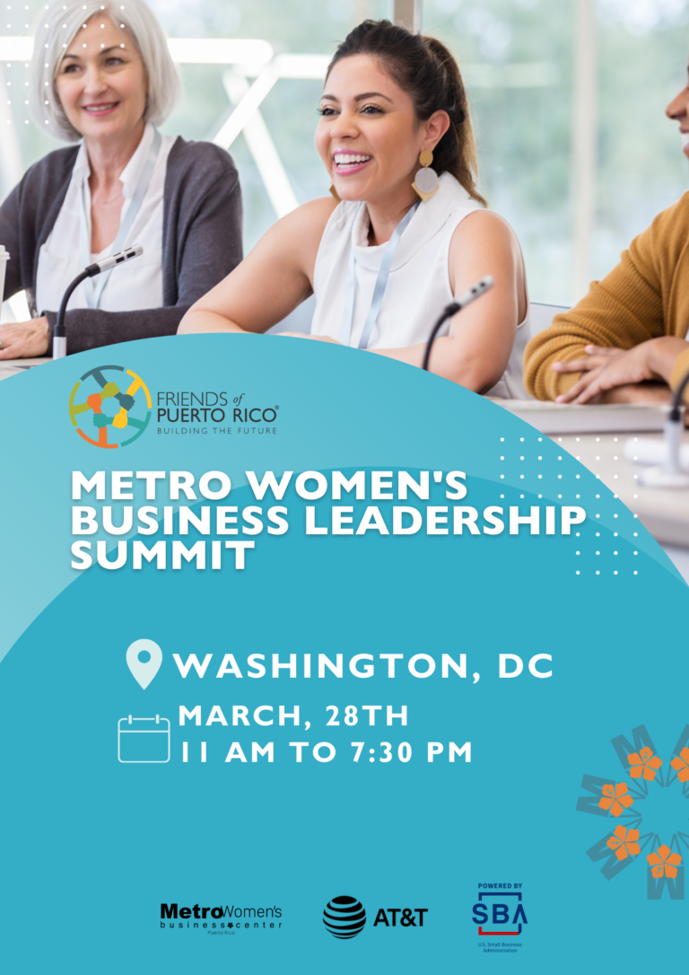 Metro Women's Business Leadership Summit flyer