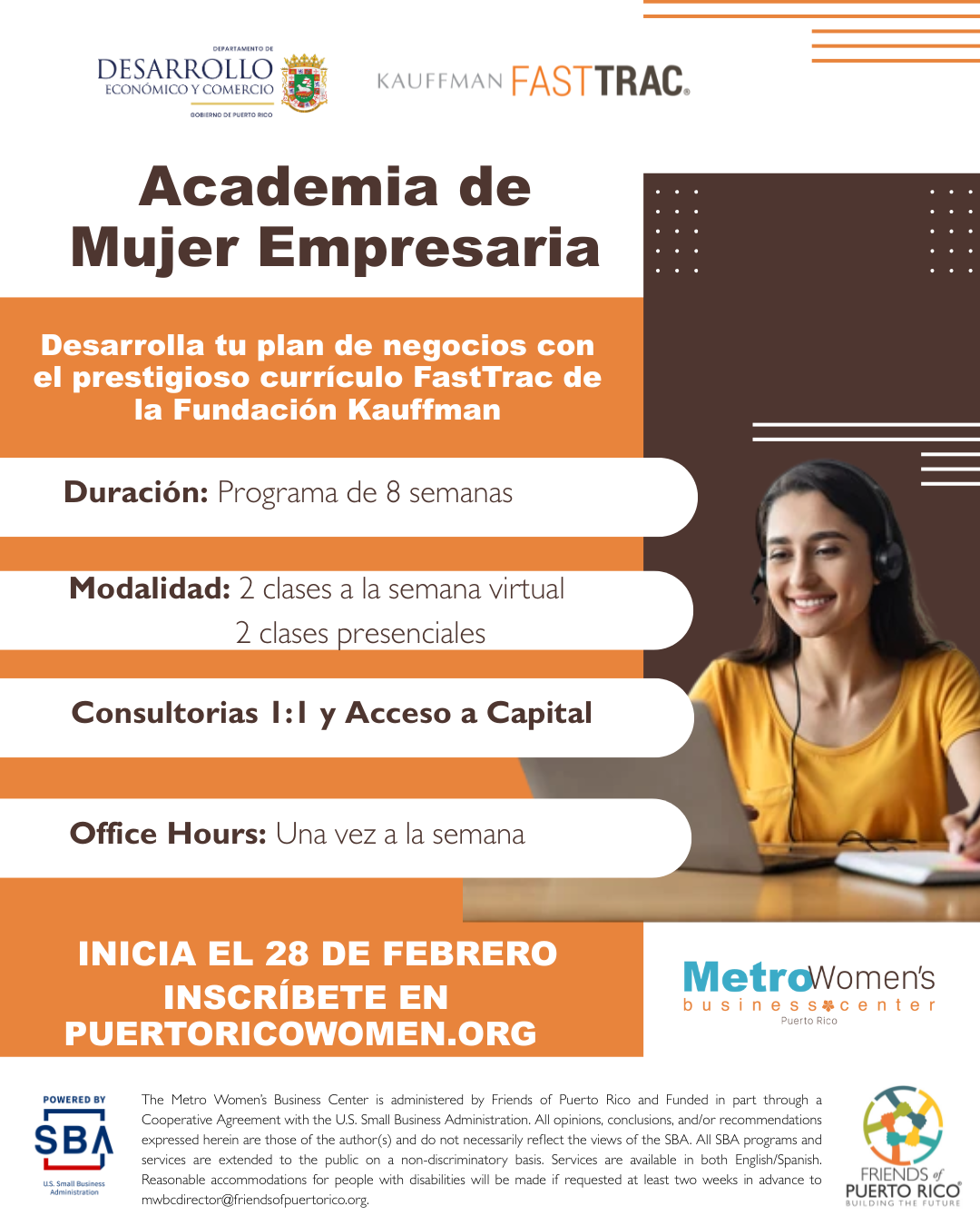 Academia de Mujer Empresaria – Kauffman FastTrac